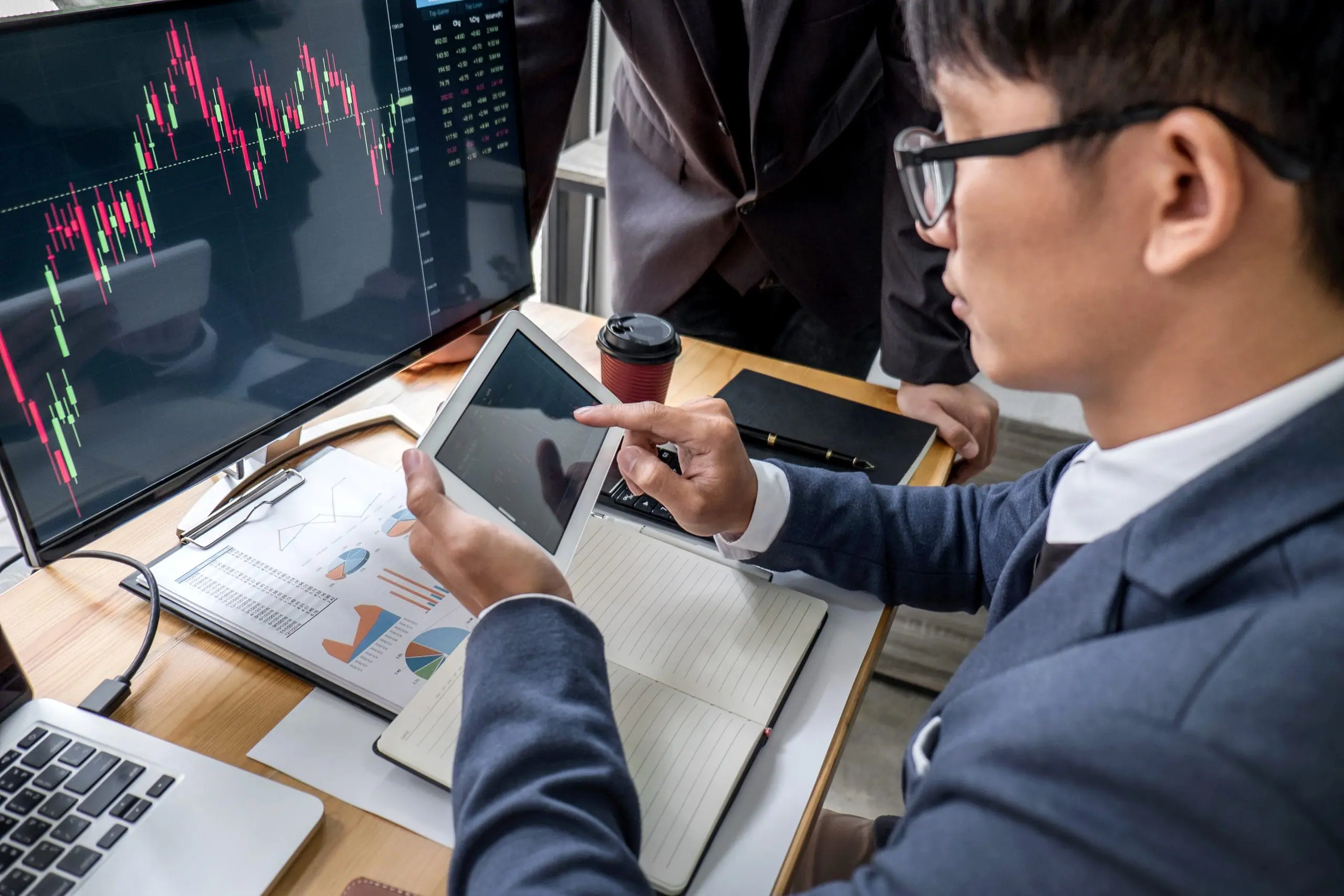 Business team investment working with computer pl 2025 10 15 05 00 26 utc
